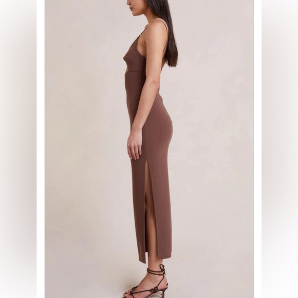 Bec & Bridge Ivy Midi Dress - Dark Chocolate - Picture 4 of 4